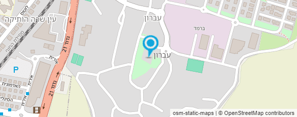 מפת הגעה אל בריכת קיט עברון