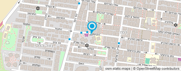 מפת הגעה אל אינוו פרסום ושיווק