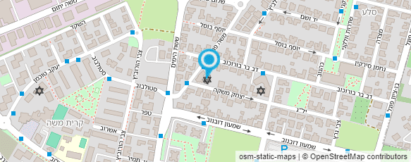 מפת הגעה אל בית חב"ד תפארת זקנים