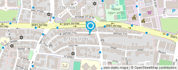 מפת הגעה אל גן פעוטון שרה