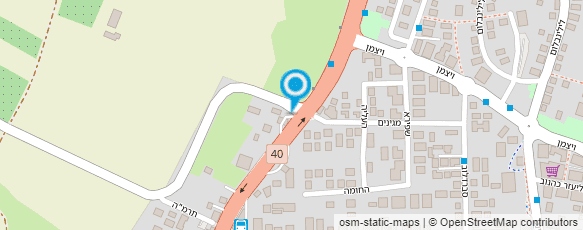 מפת הגעה אל ס.ד.ש תחנת דלק