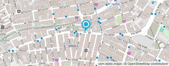 מפת הגעה אל "אלמוג" שרותים משפטיים וחקירות