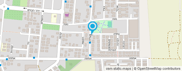 מפת הגעה אל עליזה שטרן-אור יצחקי