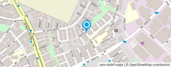 מפת הגעה אל גול אורן