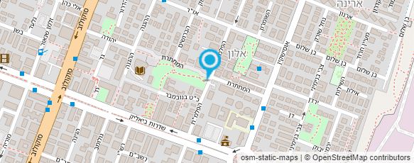 מפת הגעה אל מוזיאון הגיאולוגי