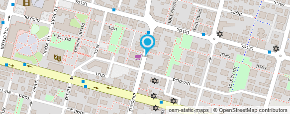 מפת הגעה אל רפלוביץ דר' משה מפת הגעה אל רפלוביץ דר' משה