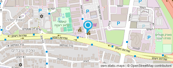 מפת הגעה אל דאנס-שופ בגדי מחול ואירובי