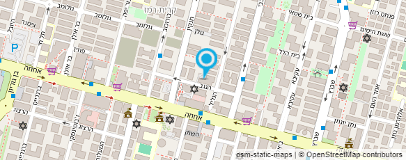 מפת הגעה אל גאביש סוכניות אופטיקה בע"מ