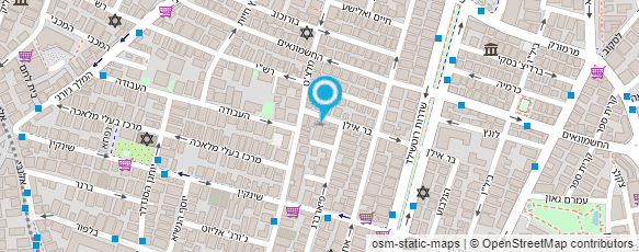 מפת הגעה אל בית החסידים דגור