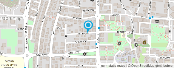 מפת הגעה אל ש.ג. בלחסן