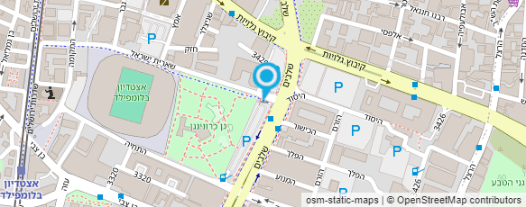 מפת הגעה אל לשכת התיירות הגרמנית מפת הגעה אל לשכת התיירות הגרמנית