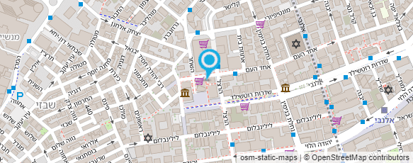 מפת הגעה אל אביעזר מאיר