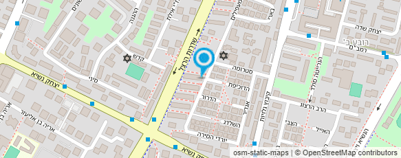 מפת הגעה אל "ענבר הפצות תשבצים" בע"מ