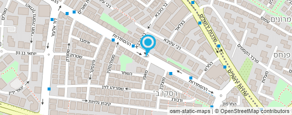 מפת הגעה אל גן אילנה מפת הגעה אל גן אילנה