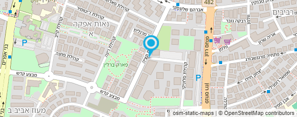 מפת הגעה אל אולפני תרגומים וידאו "אות" בע"מ