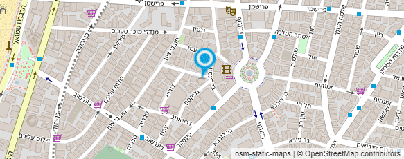 מפת הגעה אל סלון דודו