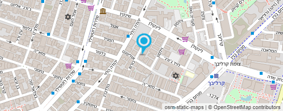 מפת הגעה אל אבירם כהן מערכות תוכנה בע"מ