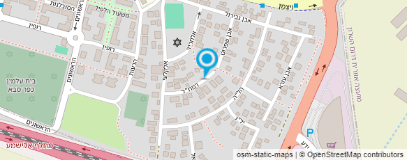 מפת הגעה אל משה יהודאי מורה מוסמך לנהיגה