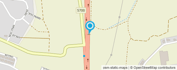 מפת הגעה אל משתלת נקודת חן מפת הגעה אל משתלת נקודת חן