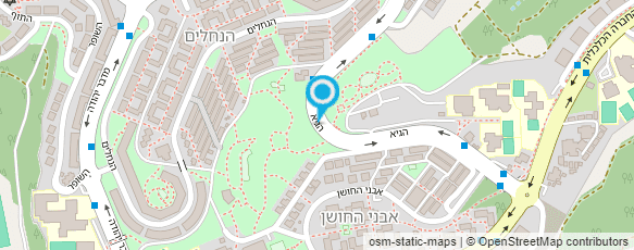 מפת הגעה אל מטווח אדומים