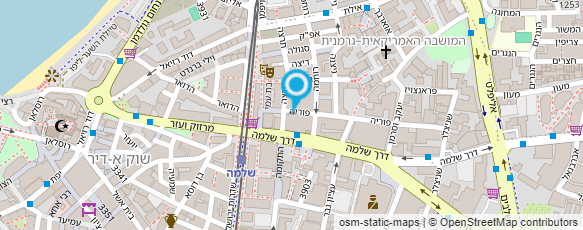 מפת הגעה אל ע.ד. דולינסקי בע"מ