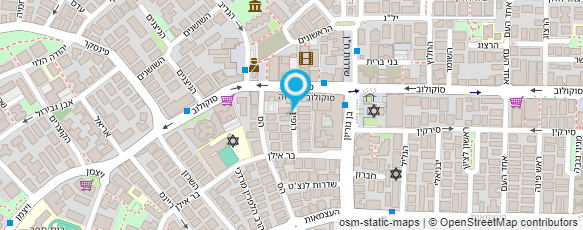 מפת הגעה אל ד"ר וינד יובל