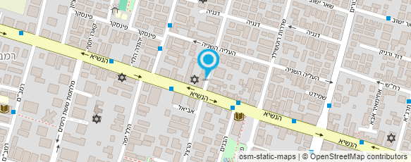 מפת הגעה אל בוקר יגאל שומרון אלקטרוניקה