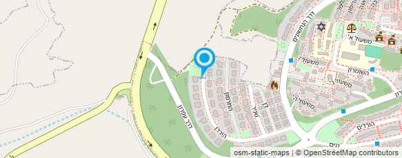 מפת הגעה אל מושיקו עד הבית