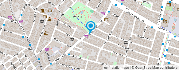 מפת הגעה אל המספרה של אתי