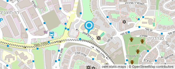 מפת הגעה אל ישיבה תיכונית "חורב"