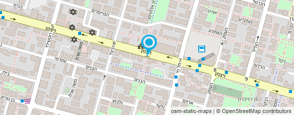 מפת הגעה אל מספרת שימי