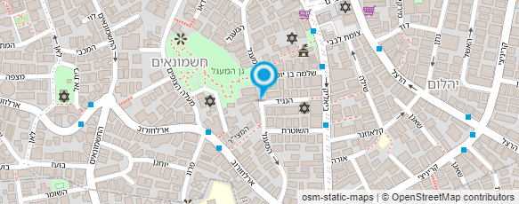 מפת הגעה אל גלר נפתלי