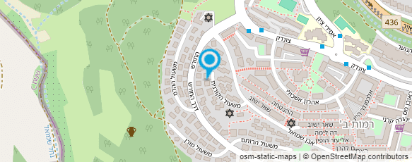 מפת הגעה אל רוזנוולד יונה