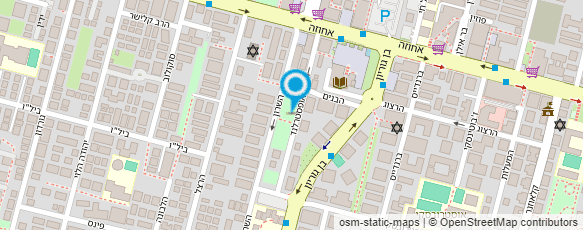 מפת הגעה אל מעון נעמ"ת - אופסטרלנד