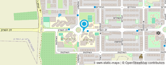 מפת הגעה אל בית ספר לב רן דורון