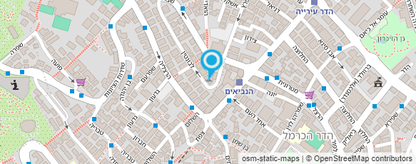 מפת הגעה אל מכון "ירושלים" - שטיין דב מפת הגעה אל מכון "ירושלים" - שטיין דב