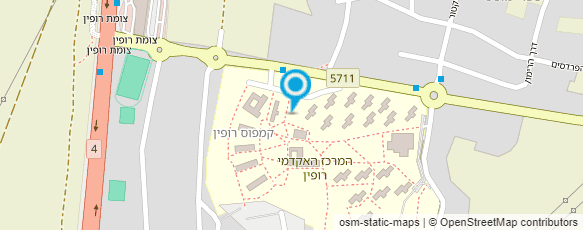 מפת הגעה אל אחסון בכפר