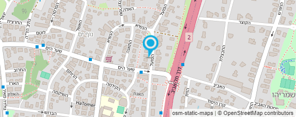 מפת הגעה אל בלוך עוזיהו