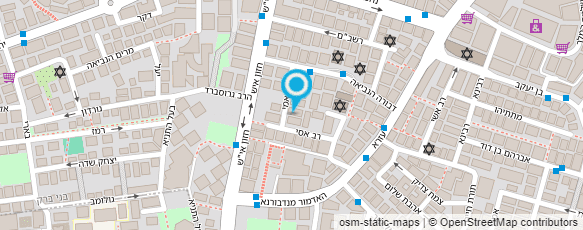 מפת הגעה אל סטודיו "עוצמה"