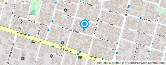 מפת הגעה אל אקספרס נופר שליחויות