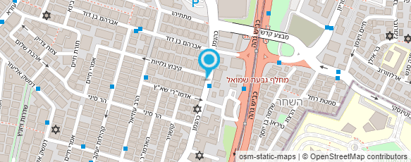 מפת הגעה אל גוטמן איציק