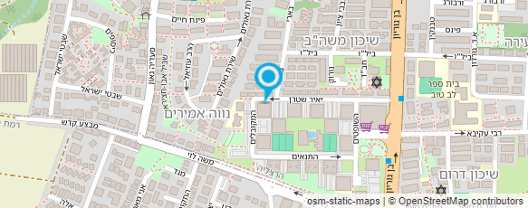 מפת הגעה אל ד"ר וולף רוני