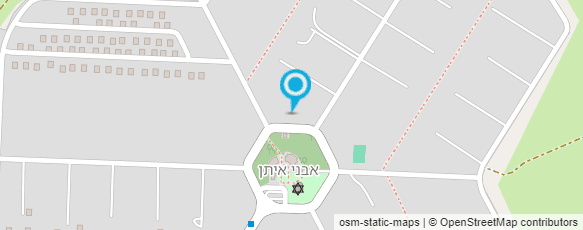 מפת הגעה אל אבני-איתן