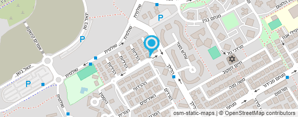 מפת הגעה אל גן מעון טלפלא