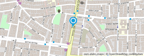 מפת הגעה אל מרפאת שיניים ד"ר פת