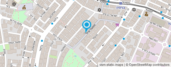 מפת הגעה אל ג'קלין סטודיו