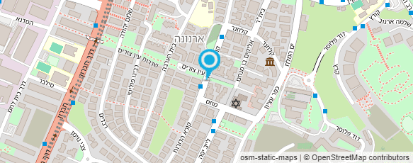 מפת הגעה אל חזן חיים-חוויה לבקר בירושלים איתו