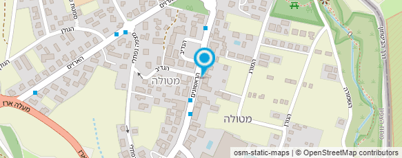 מפת הגעה אל אירוח במרכז מטולה - חפץ