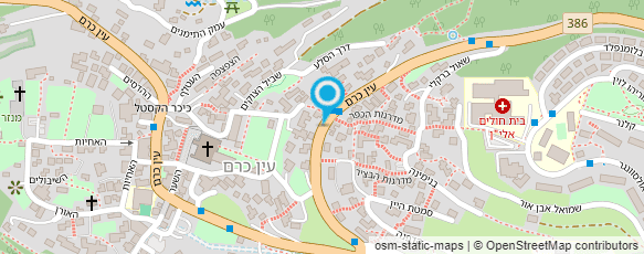 מפת הגעה אל הבית הטבעי - מקום קסום