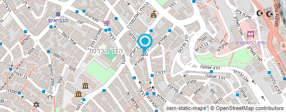 מפת הגעה אל מוניות החלוץ - עתיד